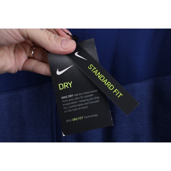 New Nike Boys Size Large Color Block Soccer Football Warm Up Track Jacket Blue - Picture 5 of 14